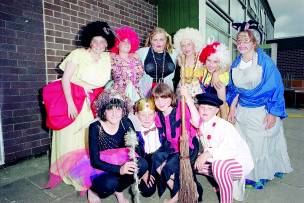 A group of children in fancy dress