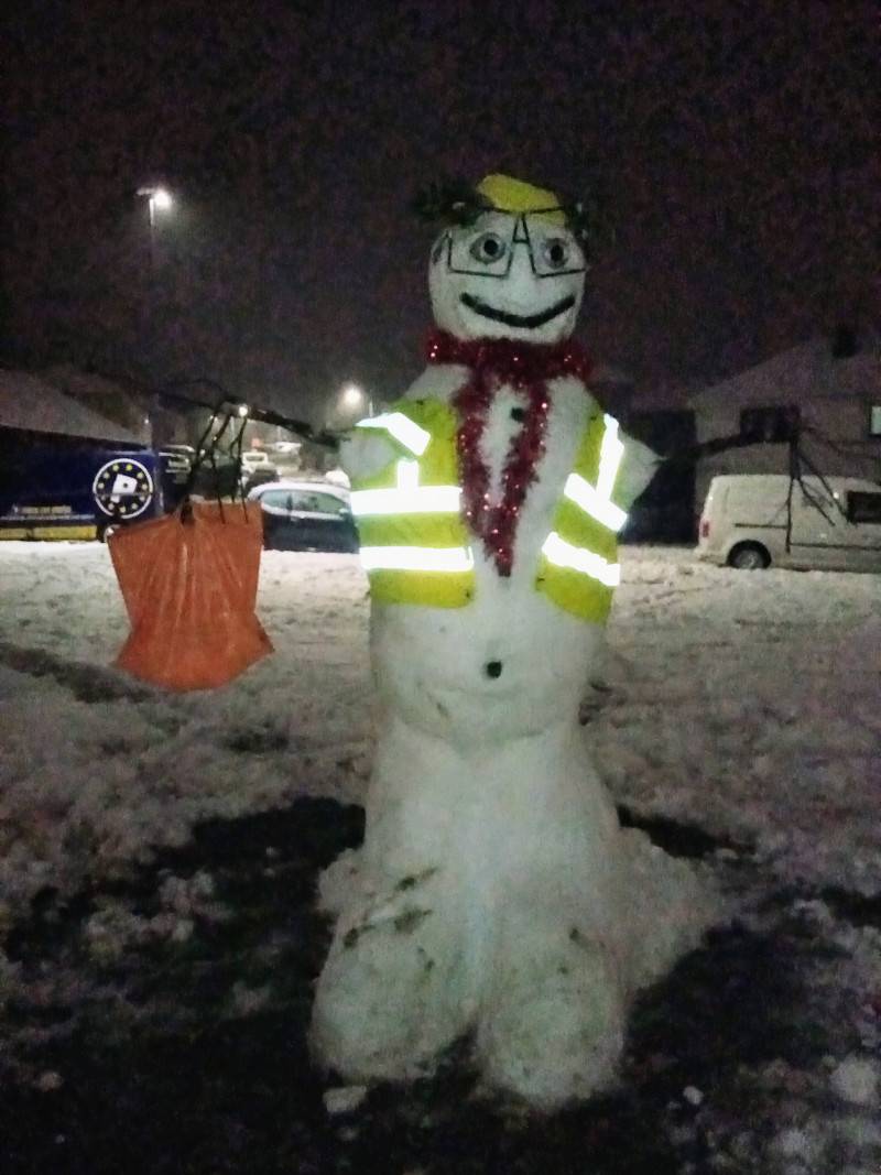 Image for You will find this funky looking guy roaming around Shafton, he loves a Sainsbury's shop