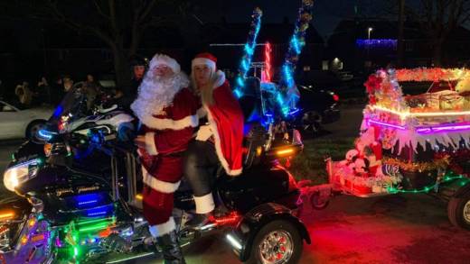 Main image for Fancy dress bikers spread festive spirit