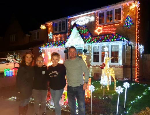 Main image for Festive display raises vital cash