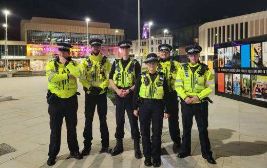 Main image for Patrols help keep town centre safe